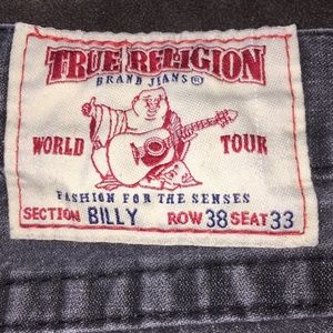 True Religion Men’s BILLY Jeans 38x33